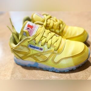 Reebok Kids Bright Yellow Sneakers
